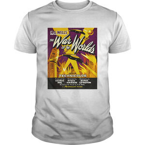 Beautiful War Of The Worlds  Sci Fi Horror Shirt